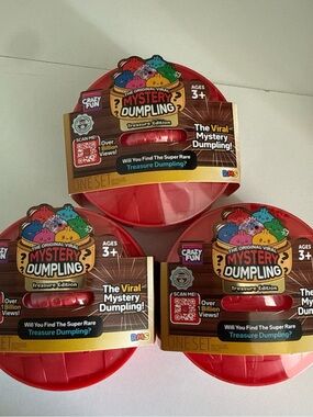 (3) CRAZY FUN RMS Mystery Dumpling Treasure Edition